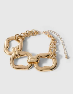 Square Armband Goud
