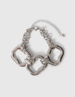 Square Armband Zilver