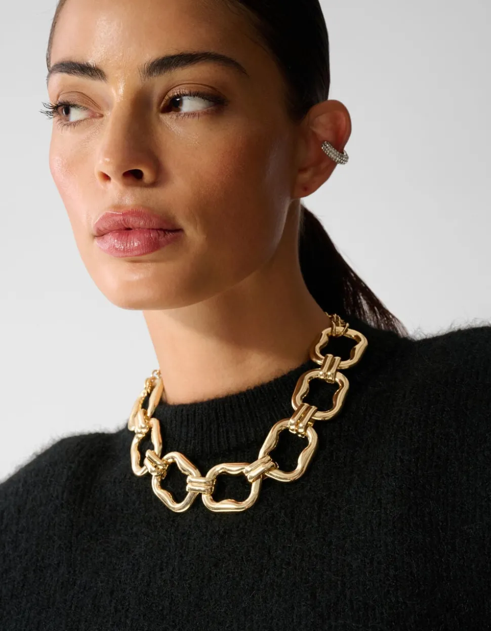 Square Ketting Goud