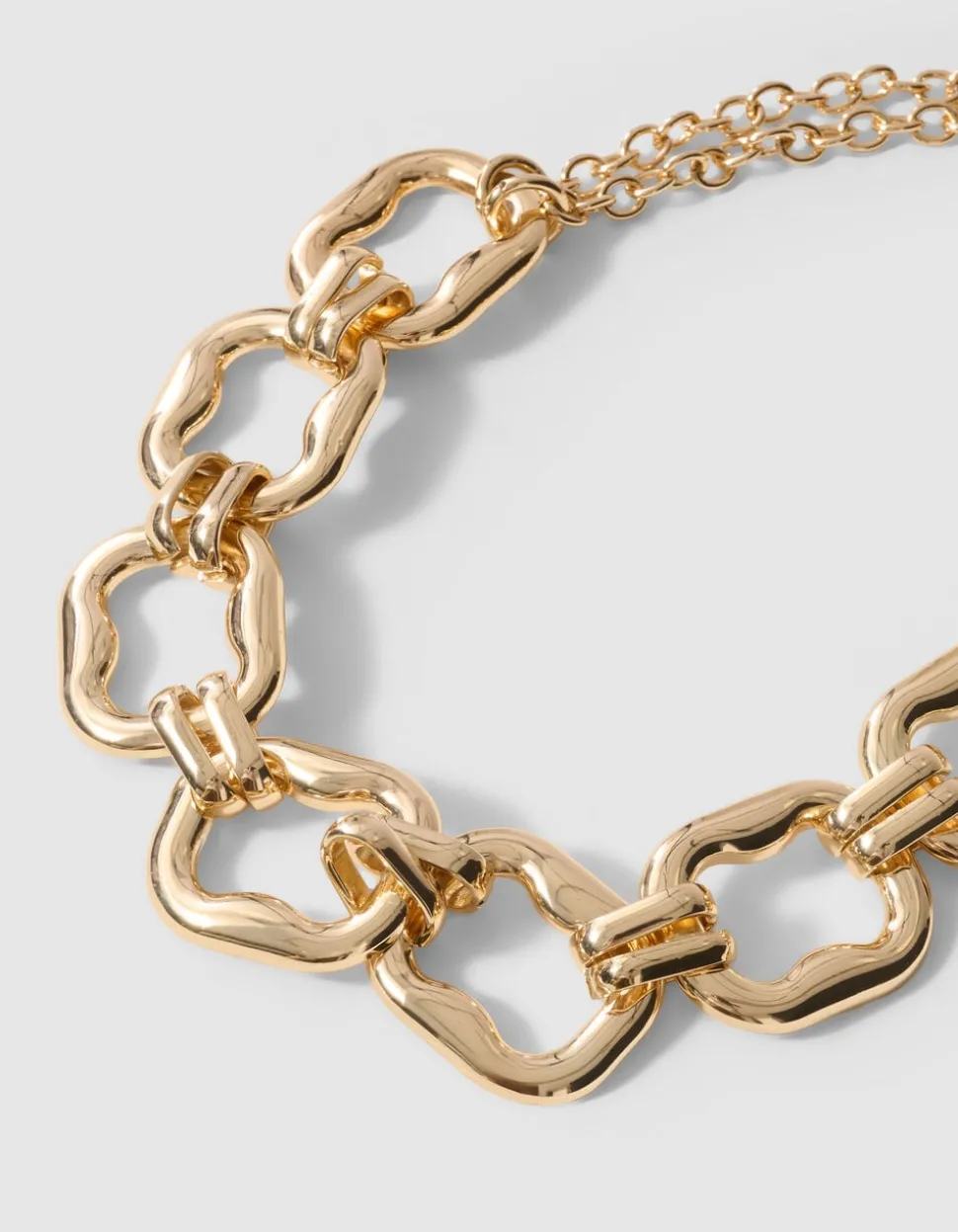 Square Ketting Goud