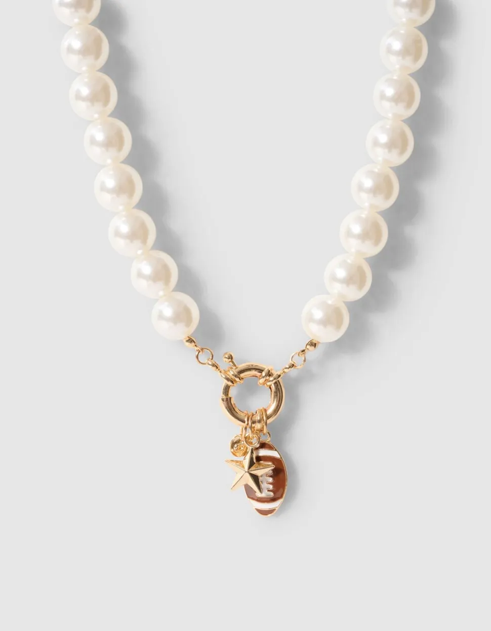 Statement Rugby Ketting Wit