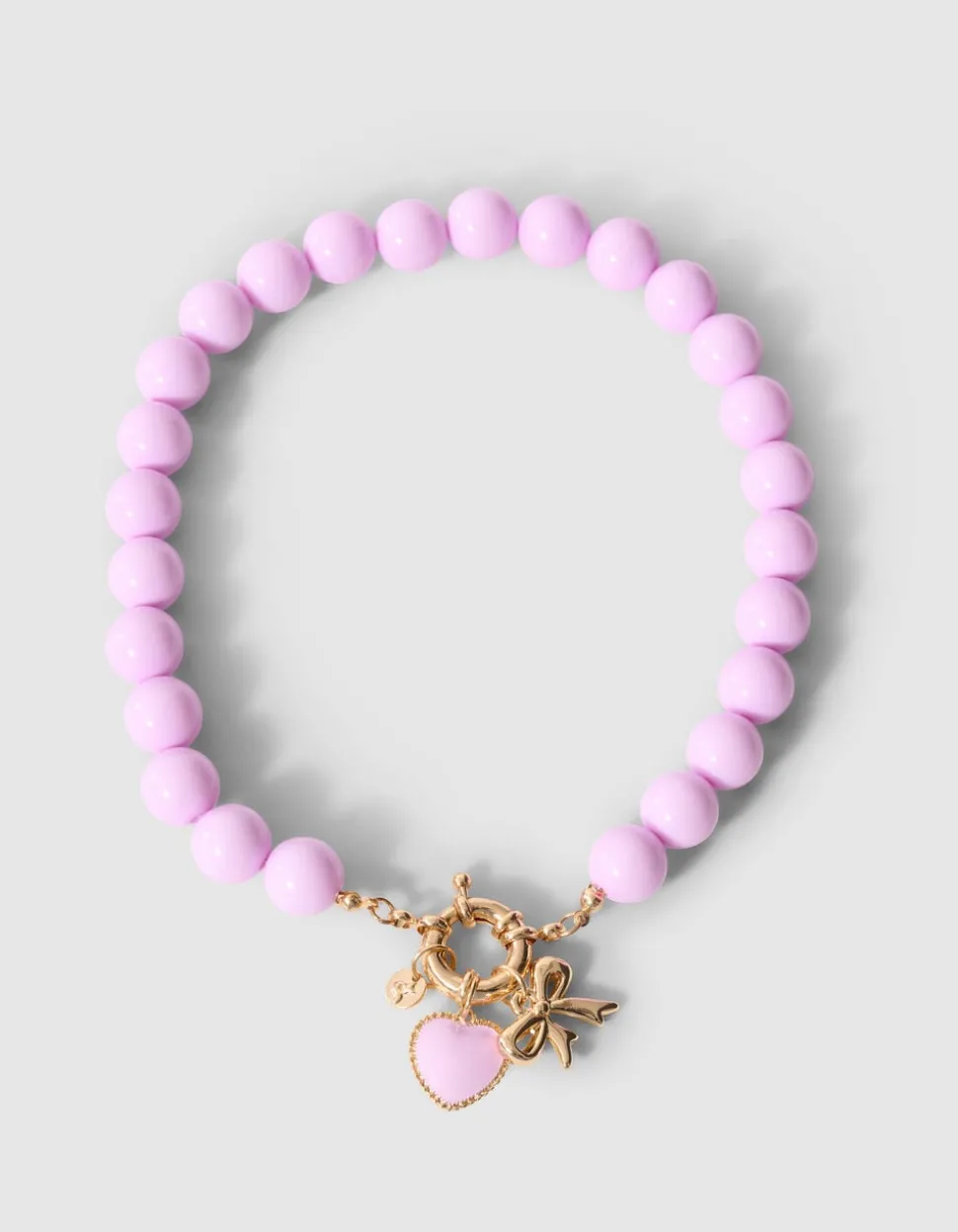 Statement Strik Ketting Paars