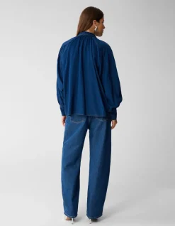 Stitch Blouse Blauw By Mieke