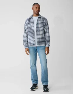 Straight Fit Jeans Blauw L32