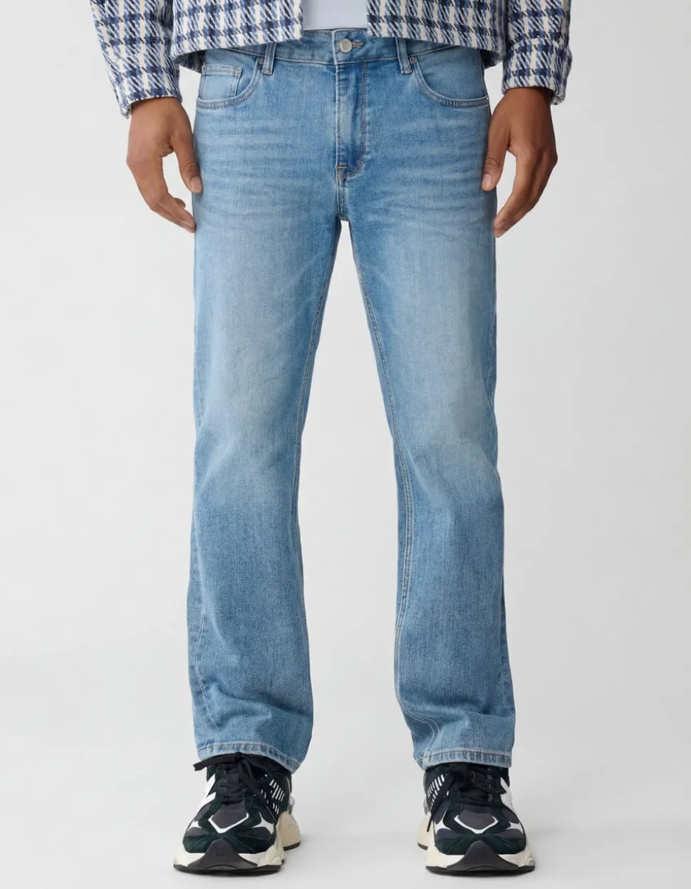 Straight Fit Jeans Blauw L32