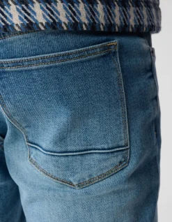 Straight Fit Jeans Blauw L34
