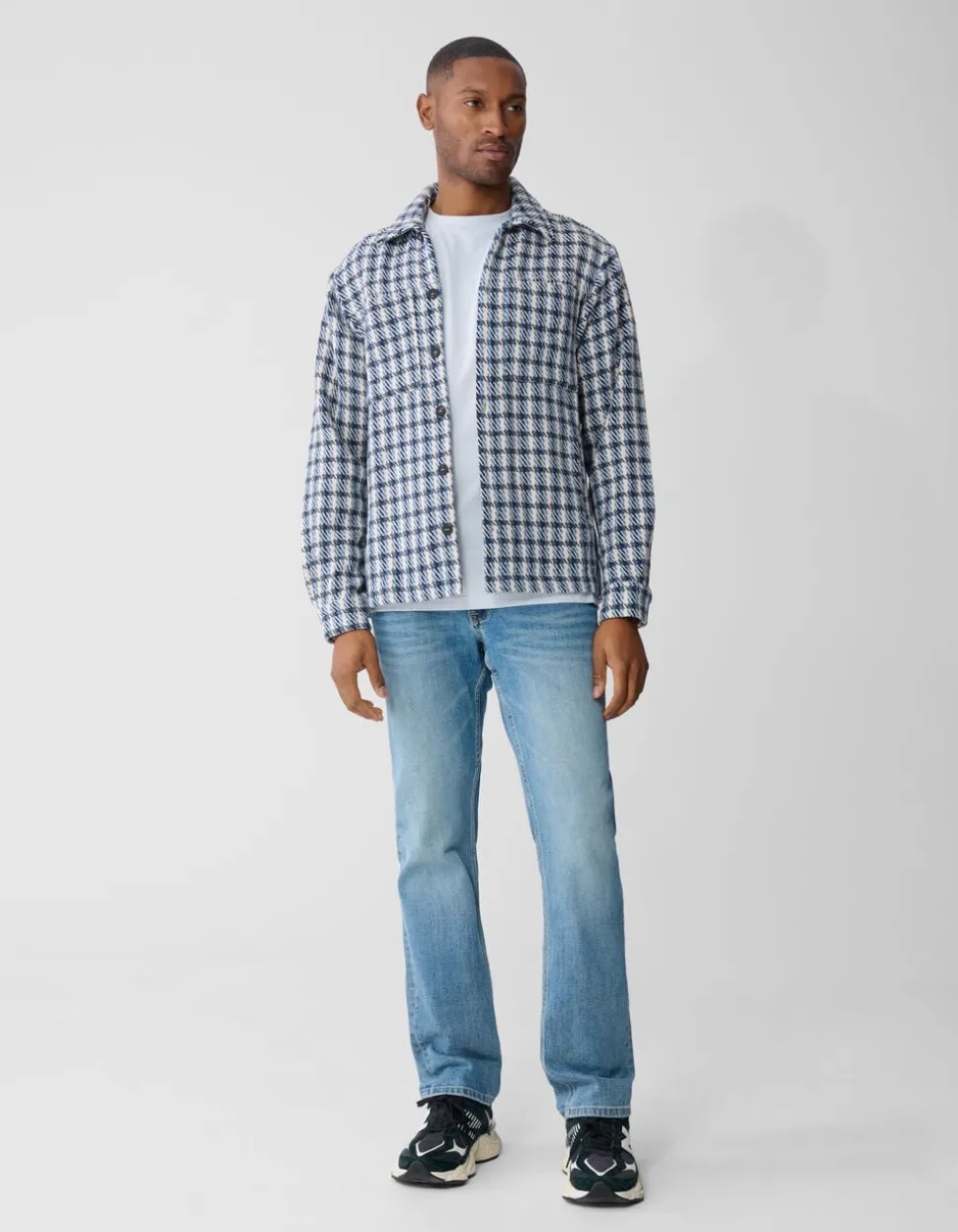 Straight Fit Jeans Blauw L34