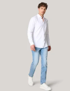 Straight Fit Jeans Bleached L34