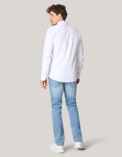 Straight Fit Jeans Bleached L34
