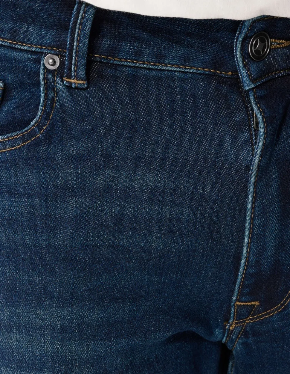 Straight Fit Jeans Donkerblauw L34