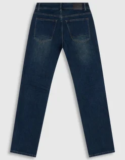 Straight Fit Jeans Donkerblauw L34