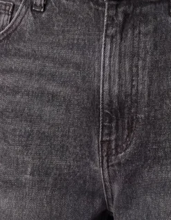 Straight Fit Jeans Donkergrijs L34