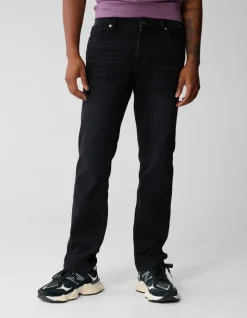 Straight Fit Jeans Donkergrijs L34