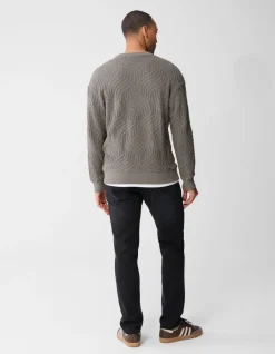 Straight Fit Jeans Donkergrijs L32