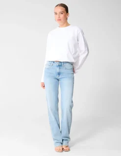 Straight Fit Jeans Extra Lang Mediumstone