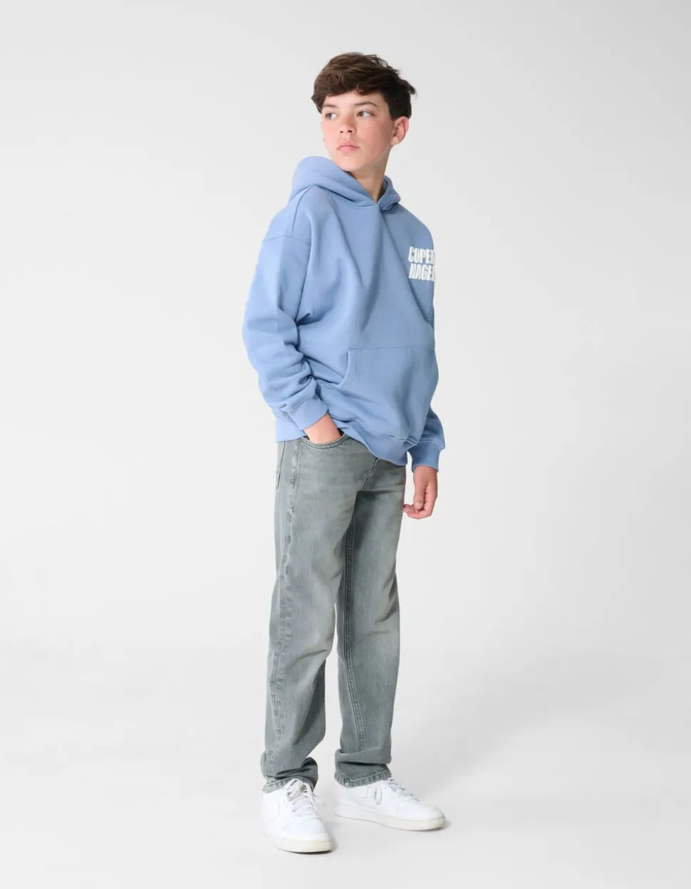 Straight Fit Jeans Grijs