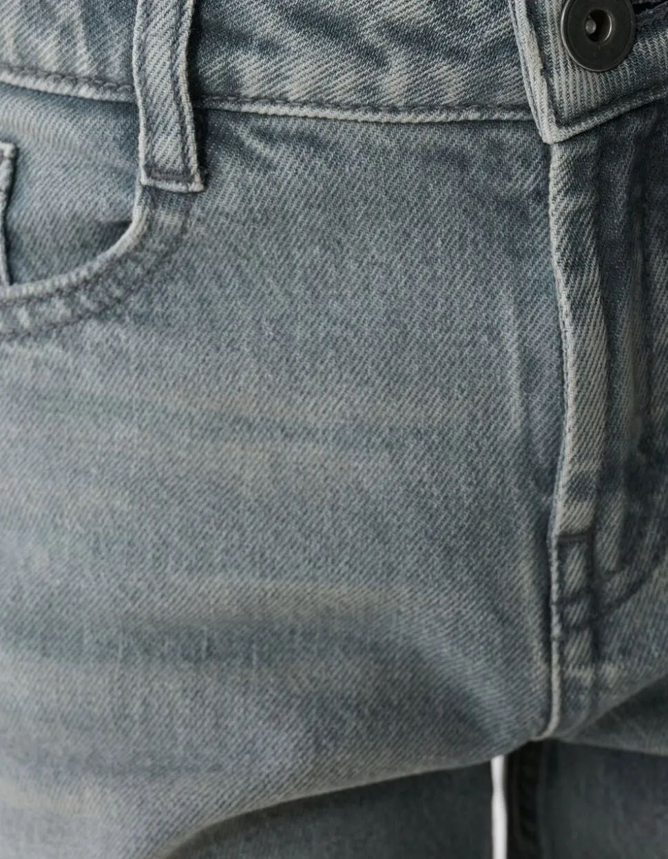 Straight Fit Jeans Grijs