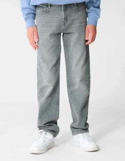 Straight Fit Jeans Grijs