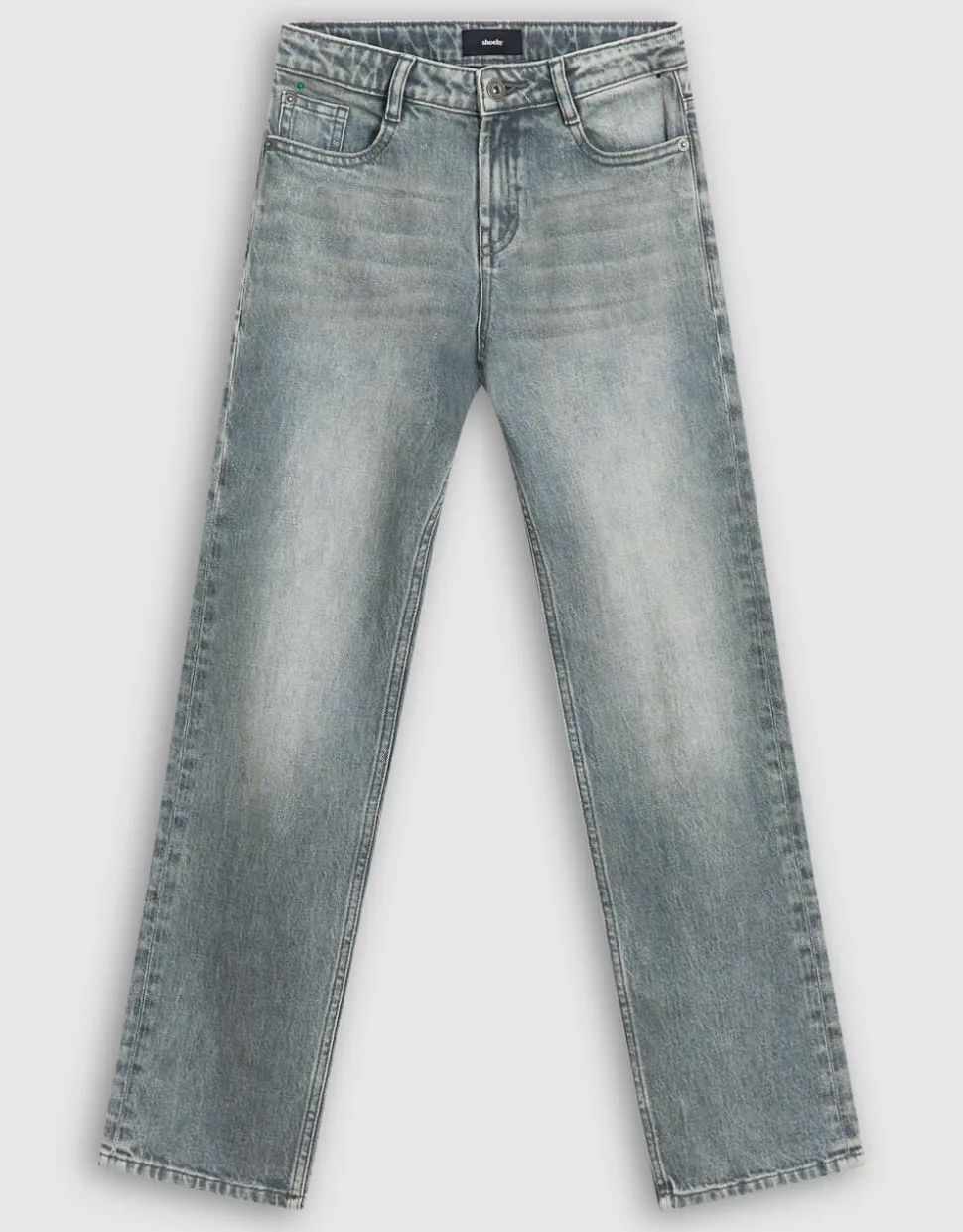 Straight Fit Jeans Grijs