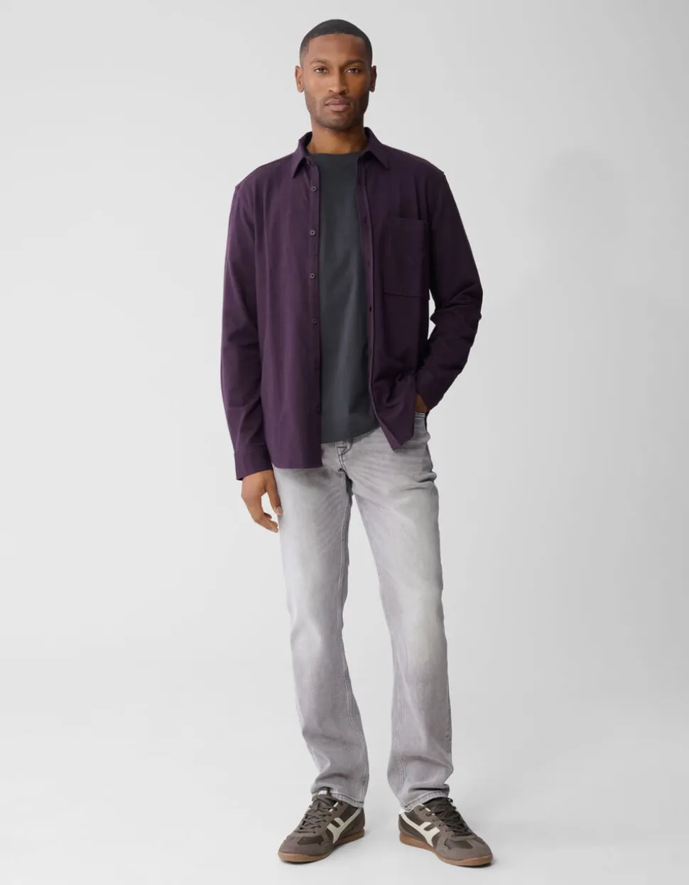 Straight Fit Jeans Grijs L34