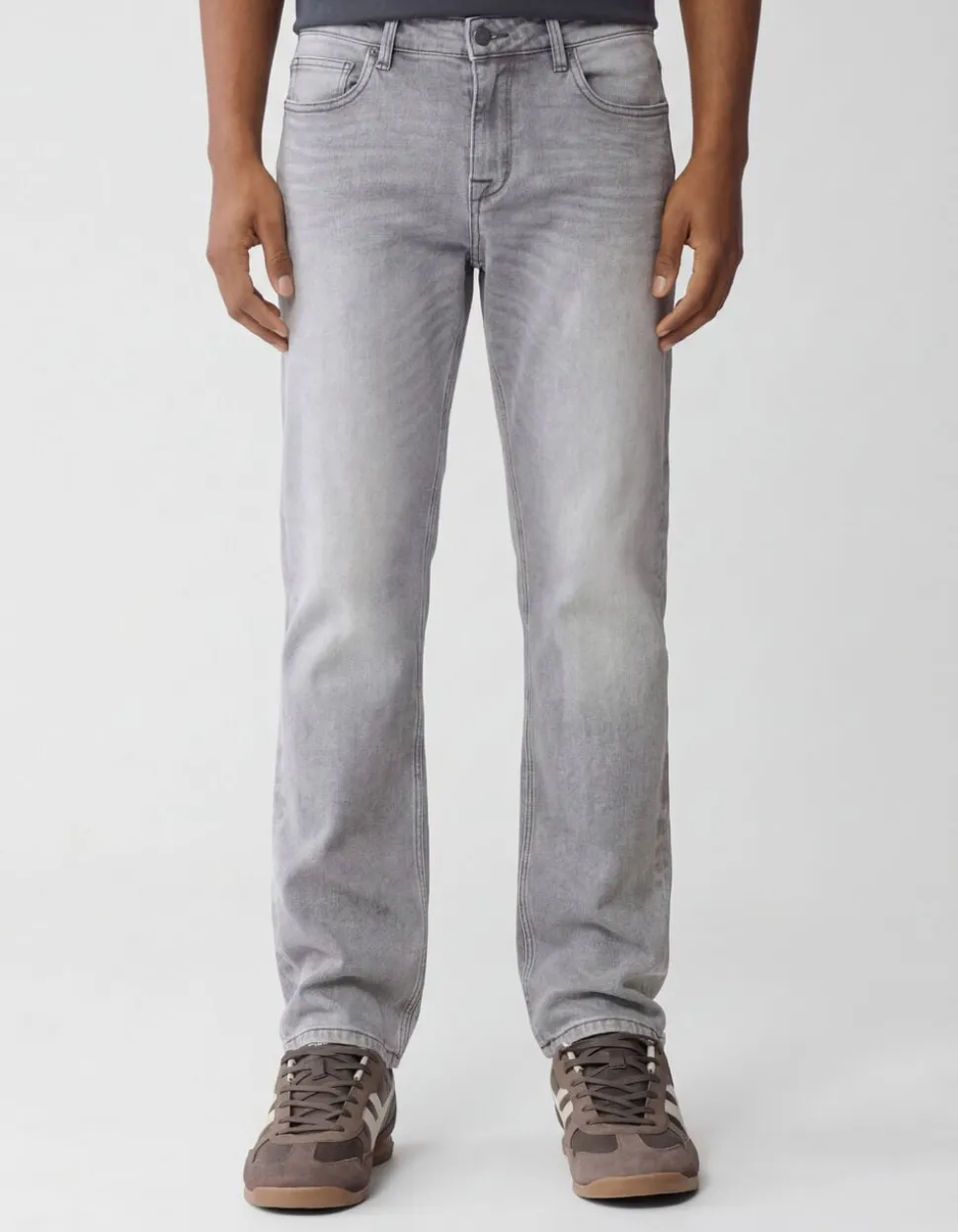 Straight Fit Jeans Grijs L34