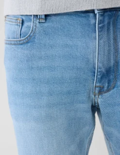 Straight Fit Jeans Lichtblauw L34