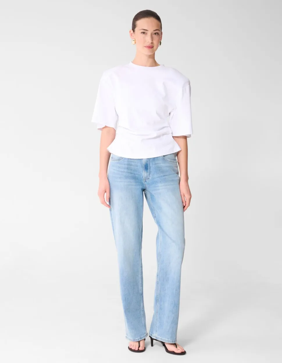 Straight Fit Jeans Mediumstone