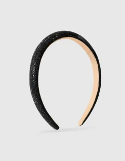 Strass Haarband Zwart