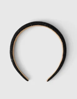 Strass Haarband Zwart