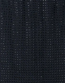 Strass Midi Rok Zwart