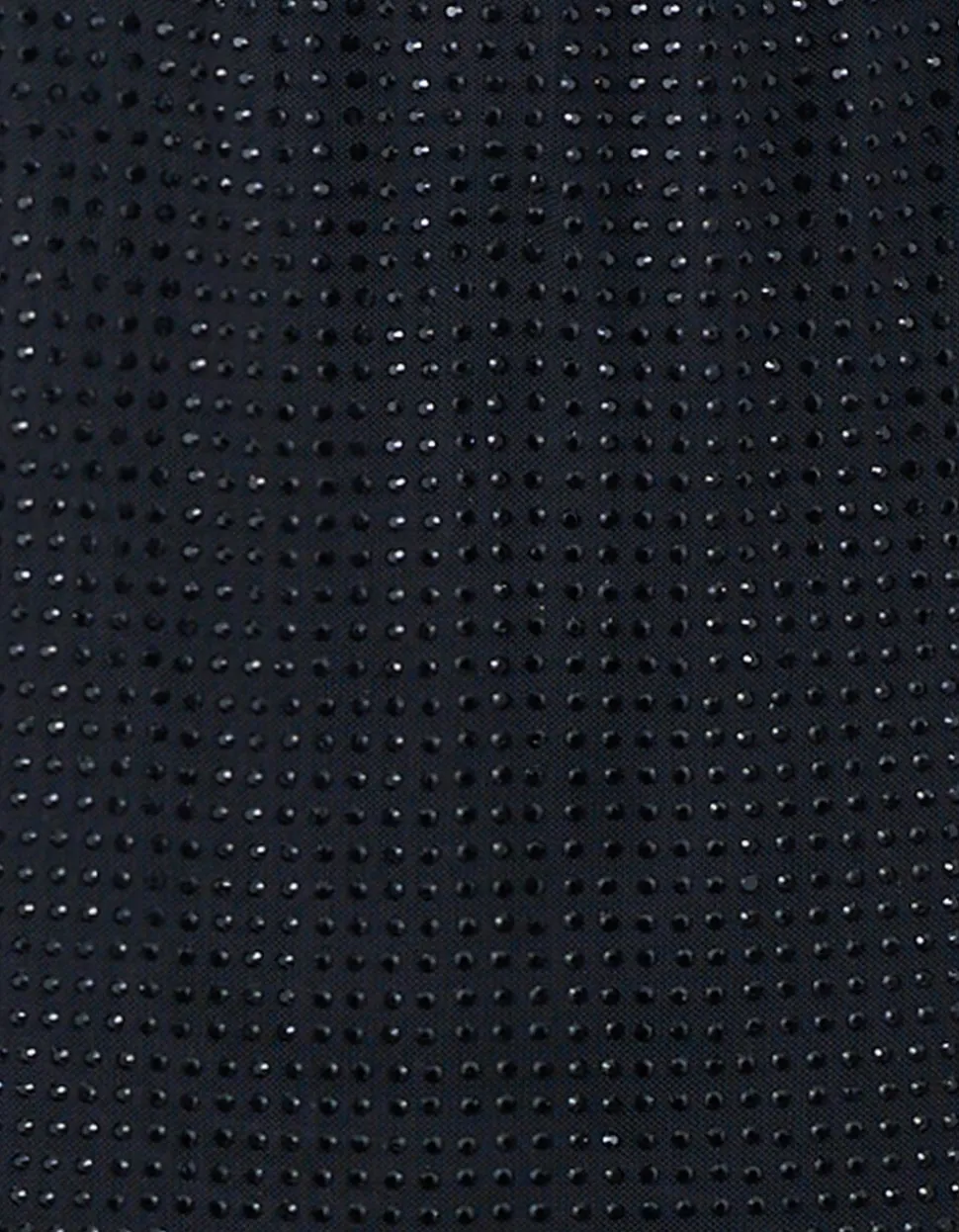 Strass Midi Rok Zwart