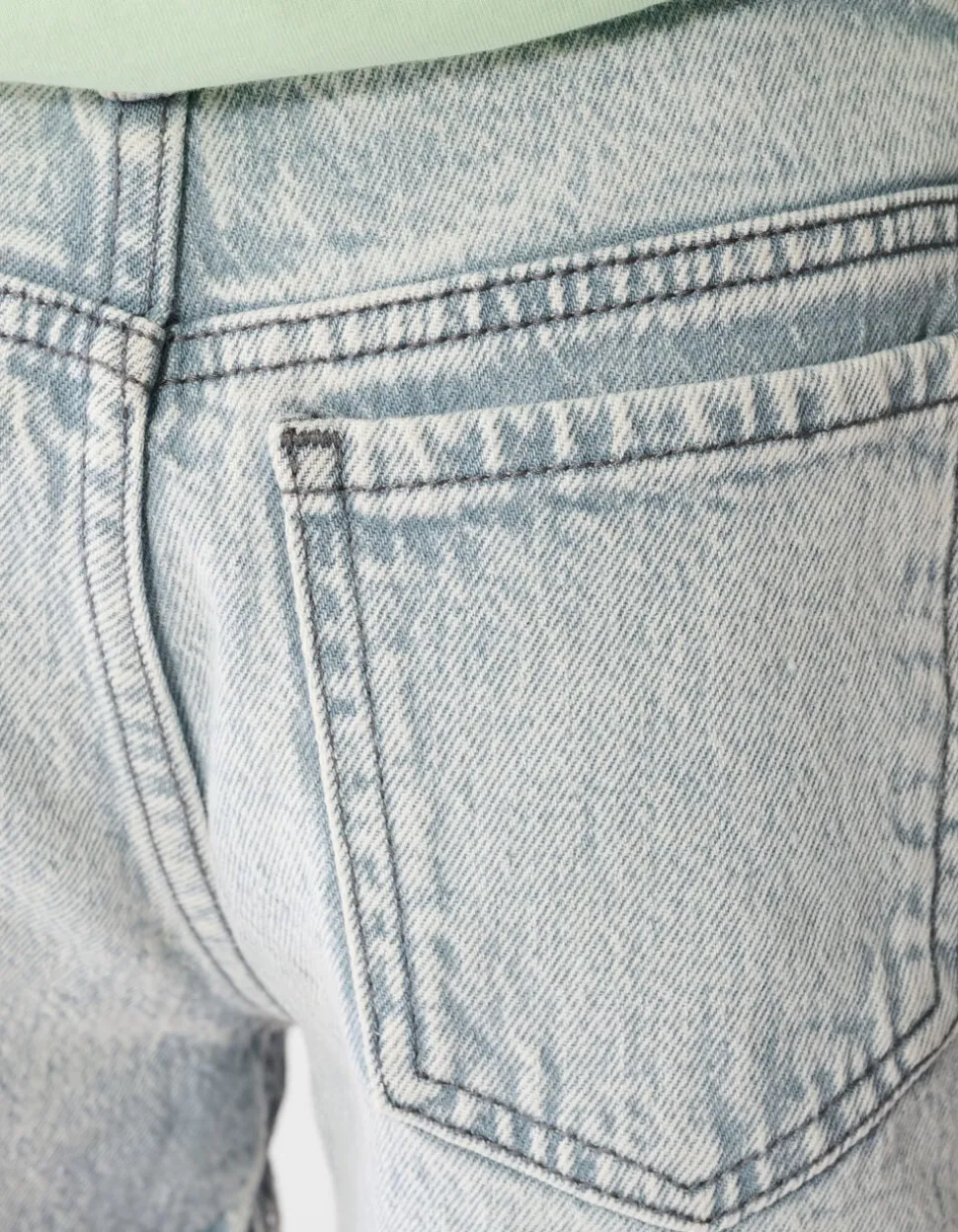 Strass Short Grijs