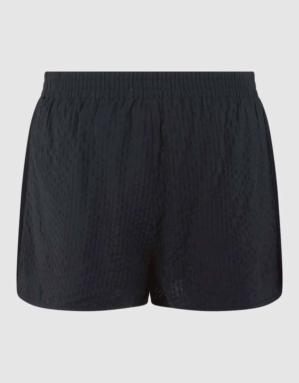 Strass Stripe Short Zwart