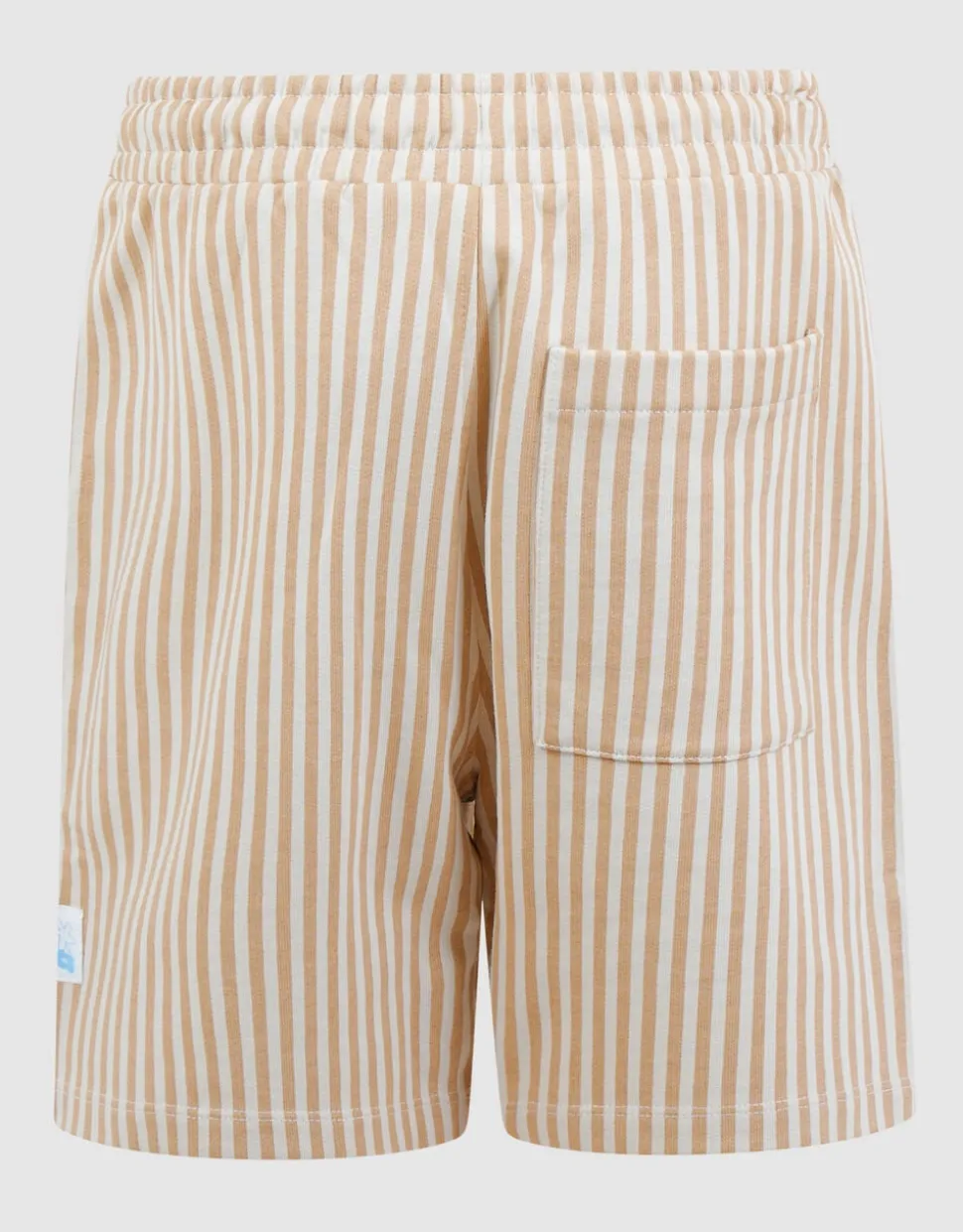 Striped Short Beige