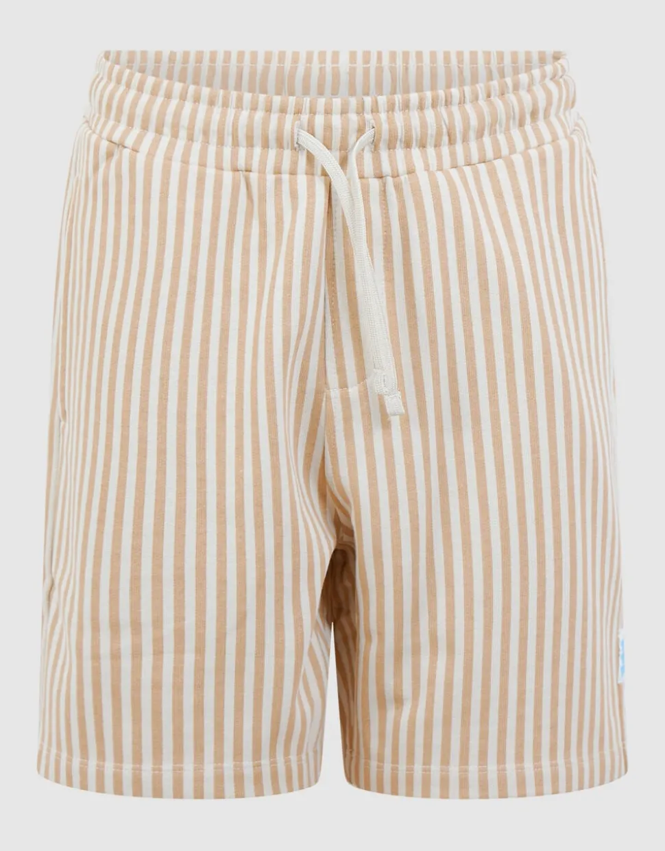 Striped Short Beige