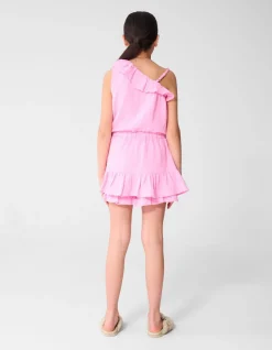 Structuur Playsuit Roze