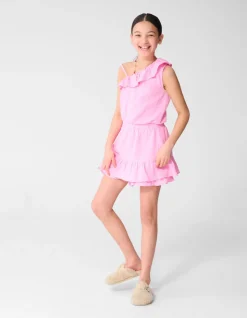 Structuur Playsuit Roze