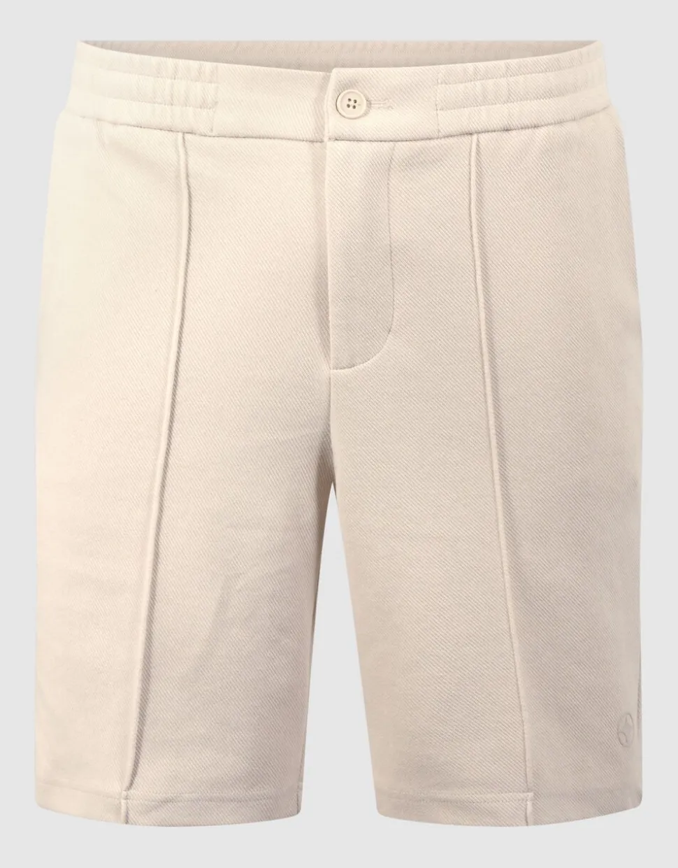 Structuur Regular Fit Short Zand