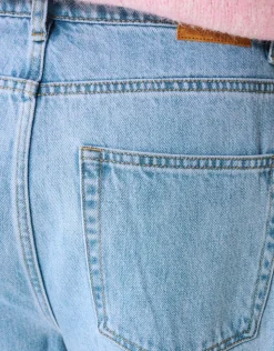 Stud Baggy Fit Jeans Bleached