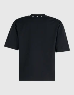 Studded T-shirt Zwart