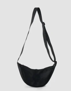 Sun Embroidery Crossbody Tas Zwart