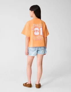 Team Love Artwork T-shirt Oranje
