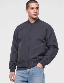 Technische Bomber Jack Donkergrijs