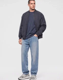 Technische Bomber Jack Donkergrijs