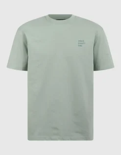 Tekst T-shirt Lichtgroen