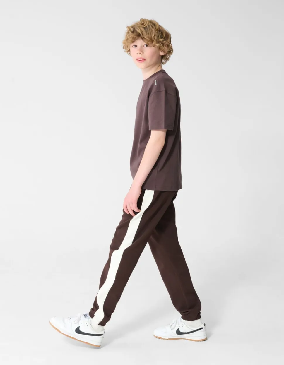 Tracksuit Broek Donkerbruin