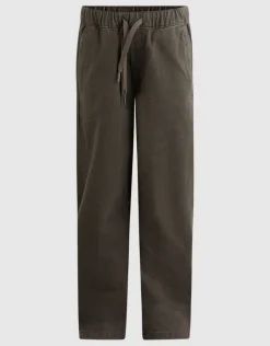 Twill Barrel Fit Broek Donkergroen