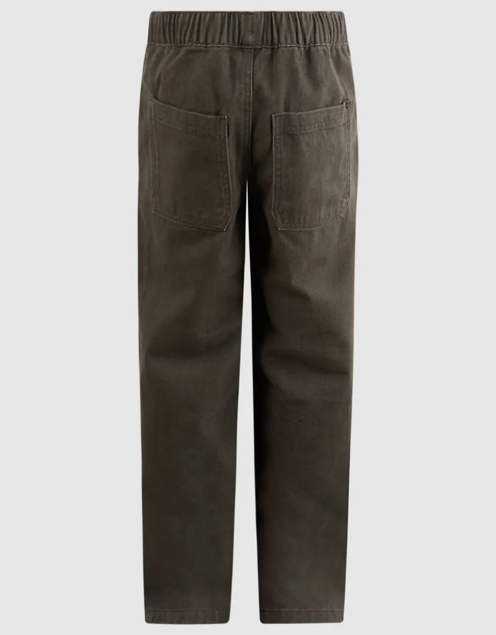 Twill Barrel Fit Broek Donkergroen
