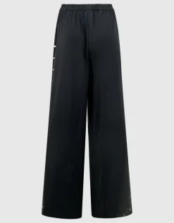 Twist Studs Wide Leg Fit Broek Zwart