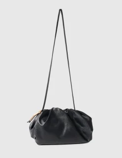 Vegan Leren Clutch Zwart